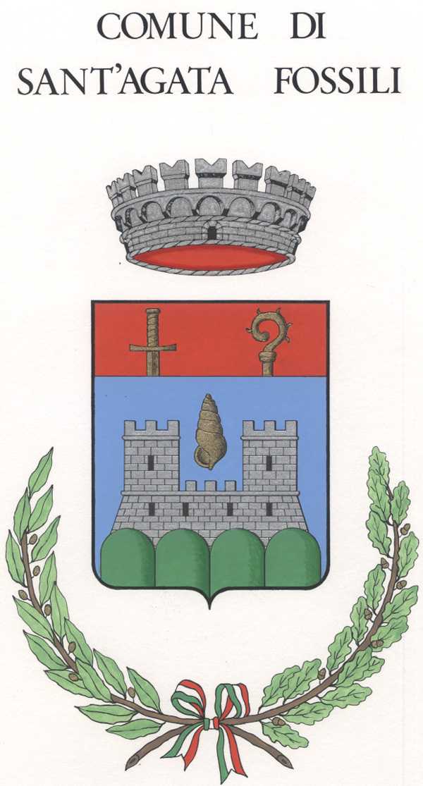 Emblema della Città di San Pietro di Sant’Agata Fossili